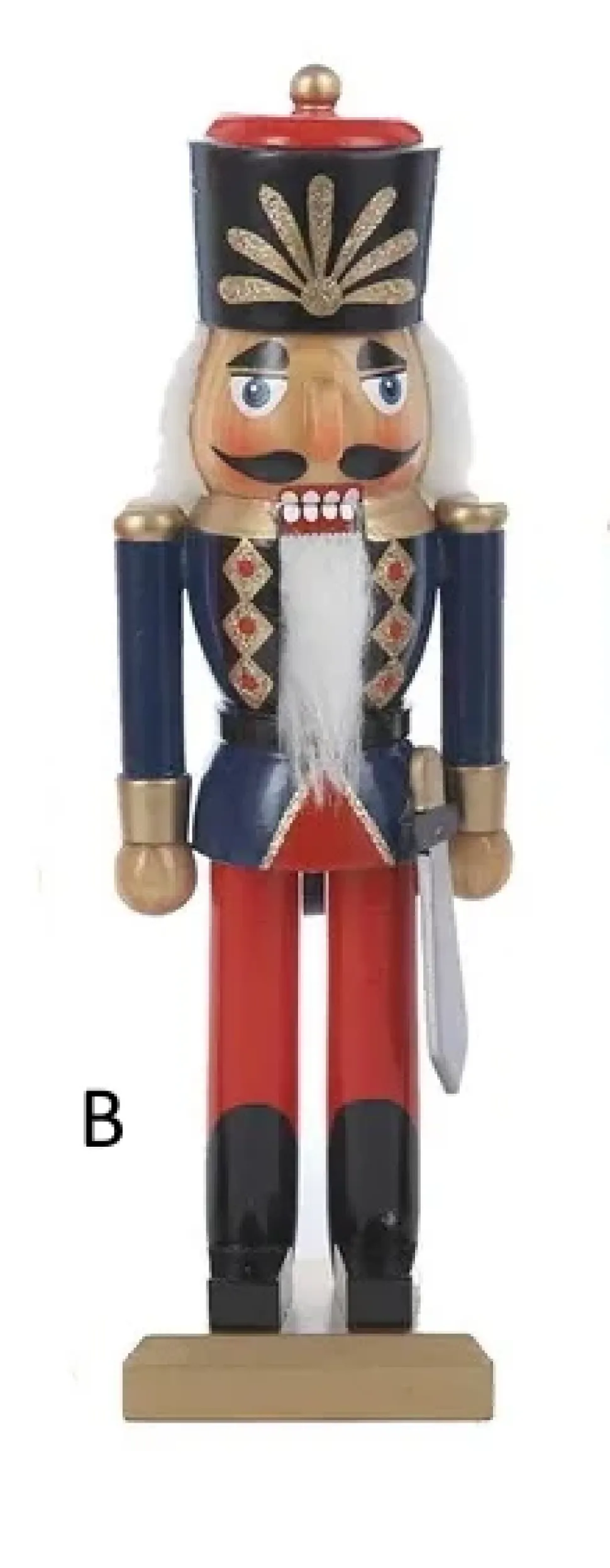 10" Wooden Soldier Nutcrackers, 3 Assorted, C6194, Kurt Adler