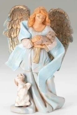 Angel Celia, W/Animals 5", Fontanini, 52522