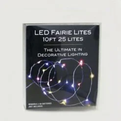 Battery Operated 25/L Ultra Thin Led Multi, H1336M