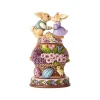 Bunnies With Rotatable Flowers