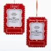 Cat And Dog Picture Frame Ornaments For Personalization