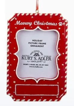 Cat And Dog Picture Frame Ornaments For Personalization