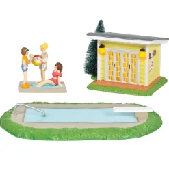 Christmas Vacation, Pool Fantasy, 6005457, Snow Village