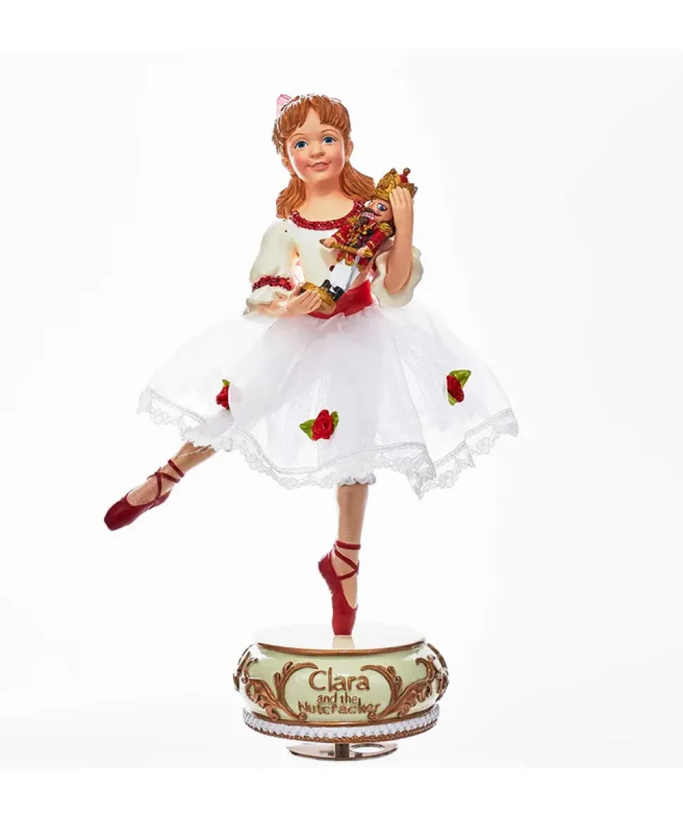 Clara With Nutcracker/Musical, F0309, Kurt Adler