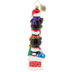 Cr, A Stack Of Penguins, 1020093, Christopher Radko