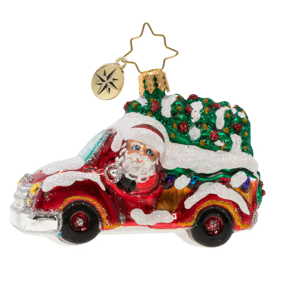Cr, Christmas Tree Delivery Gem, 1020247, Christopher Radko