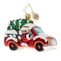 Cr, Christmas Tree Delivery Gem, 1020247, Christopher Radko