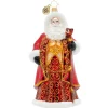 Cr, Crimson-Clad Santa, 1020302, Christopher Radko