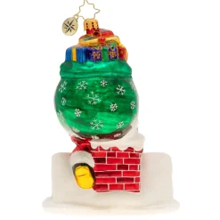 Cr, Down The Hatch Santa, 1020505, Christopher Radko