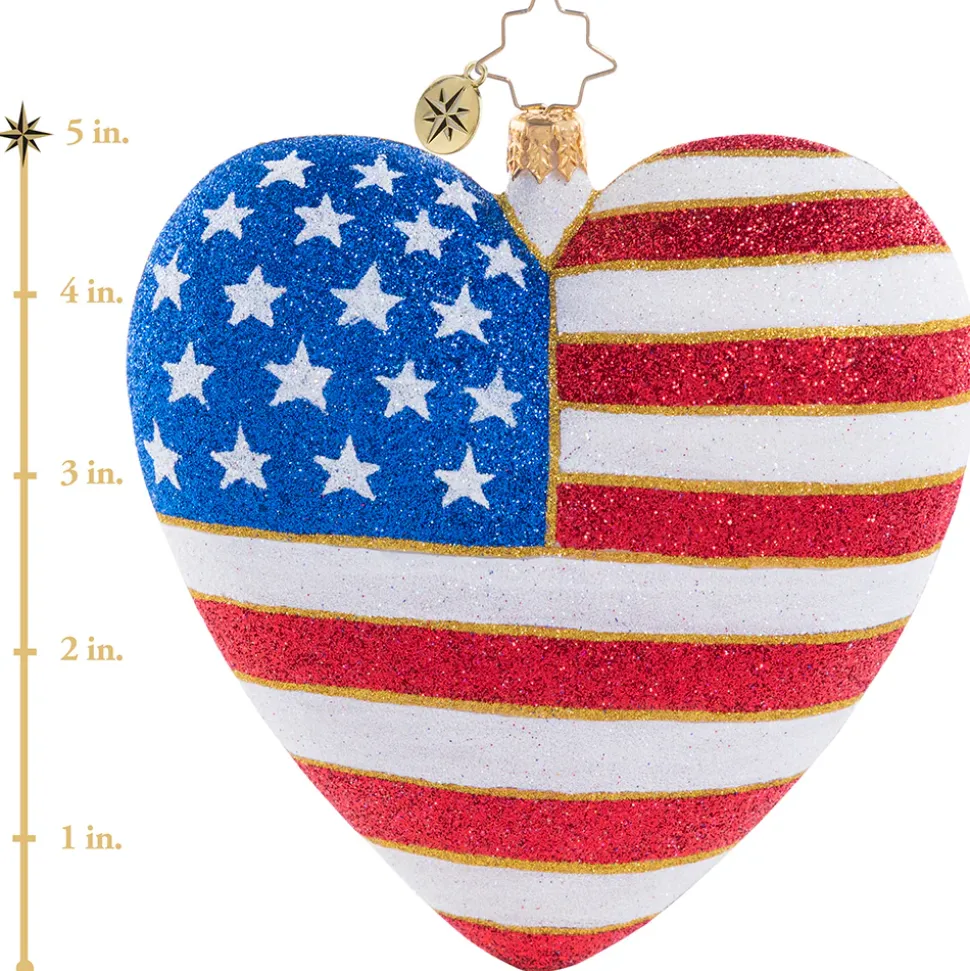 Cr, Heart Of America, 1020876, Christopher Radko