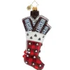 Cr, Hershey's Kisses Stocking, 1020075, Christopher Radko