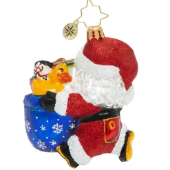 Cr, Hurry Santa Gem, 1020243, Christopher Radko