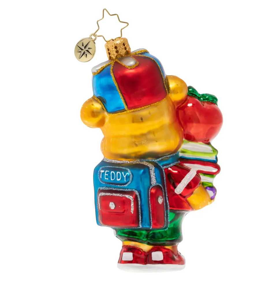 Cr, Love To Learn Teddy, 1020346, Christopher Radko