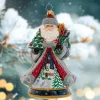 Cr, Santa's Snowy Scene, 1021363, Radko