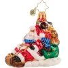 Cr, Timely Toboggan Delivery! Gem, 1020636, Christopher Radko
