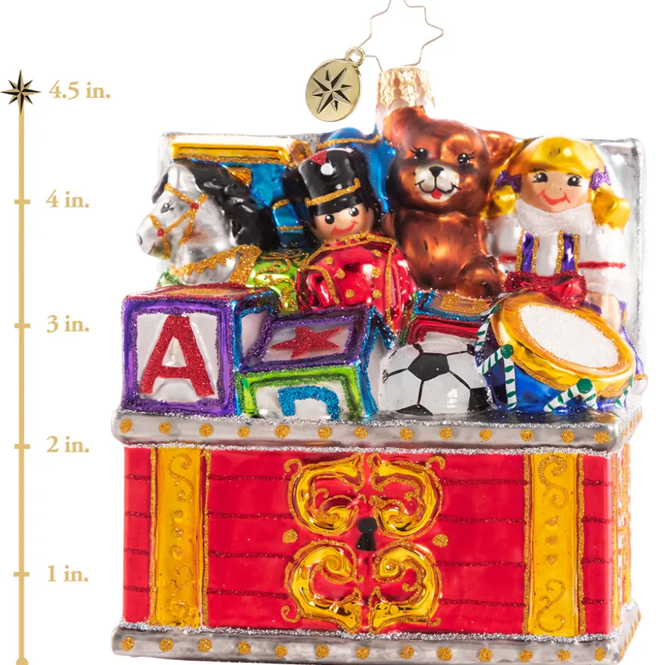 Cr, Treasure Trove Toy Chest, 1020750, Christopher Radko