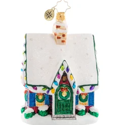 Cr, Adorably Adorned Cottage, 1020736, Christopher Radko