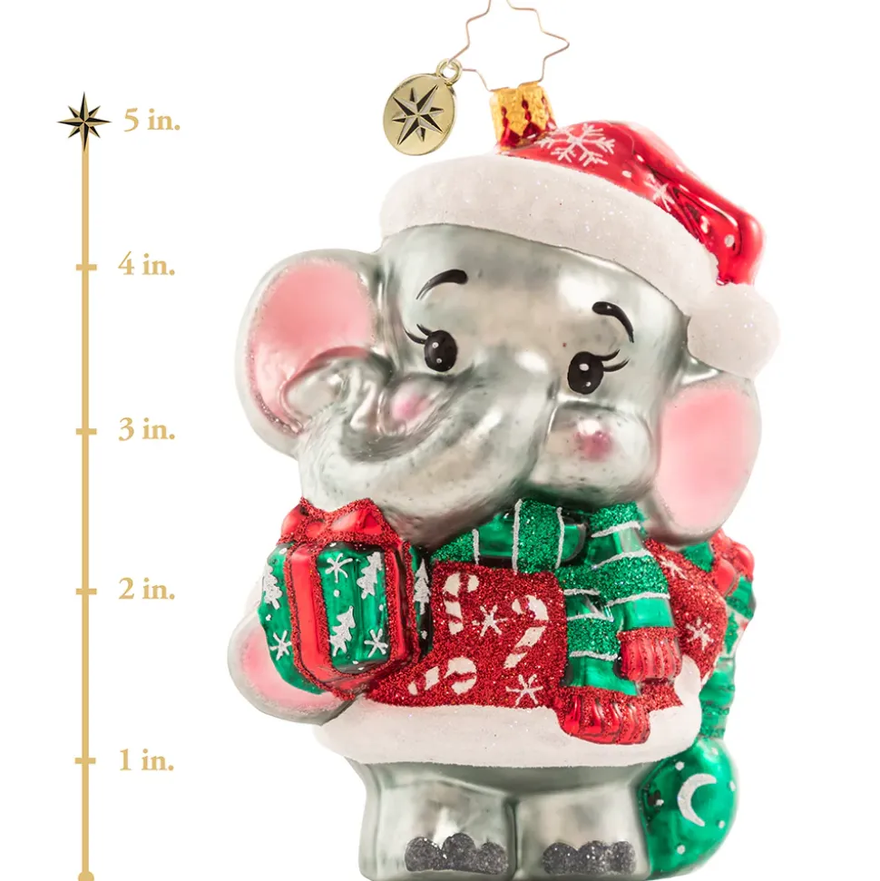 Cr, Baby Benevolent Elephant, 1020767, Christopher Radko