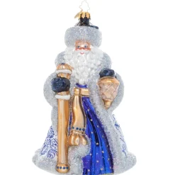 Cr, Cheerful Chinoisirie Santa, 1021074, Radko