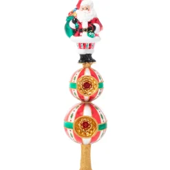 Cr, Christmas Classics Finial, 1021342, Radko