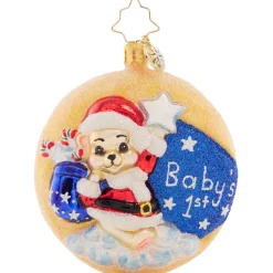 Cr, Darling 1St Christmas Gem, 1021410, Radko, Gem