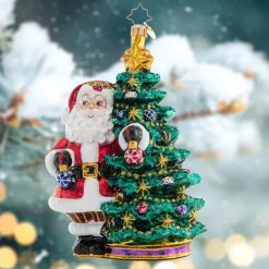 Cr, Deck The Halls Santa, 1021360, Radko