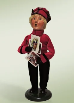 Cries Of London, Boy With Christmas Cards, Byers Choice, 4323C