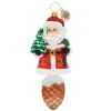 Cr, Into The Woods Santa, 1020427, Christopher Radko