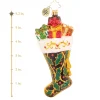 Cr, Jolly For Holly Stocking, 1020572, Christopher Radko