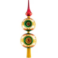 Cr, Luxury Abounds Finial, 1020867, Christopher Radko