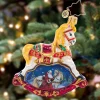 Cr, Resplendent Rocking Horse Gem, 1021407, Radko, Gem