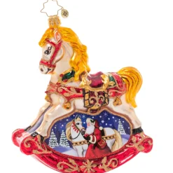 Cr, Resplendent Rocking Horse, 1021139, Christopher Radko