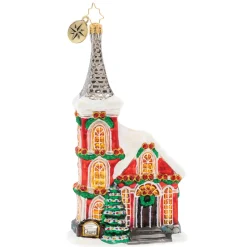 Cr, The Charming Chapel, 1020104, Christopher Radko