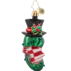 Cr, The Christmas Pickle, Gem, 1020657, Christopher Radko
