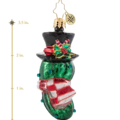 Cr, The Christmas Pickle, Gem, 1020657, Christopher Radko