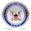 Crystal Paperweight Navy