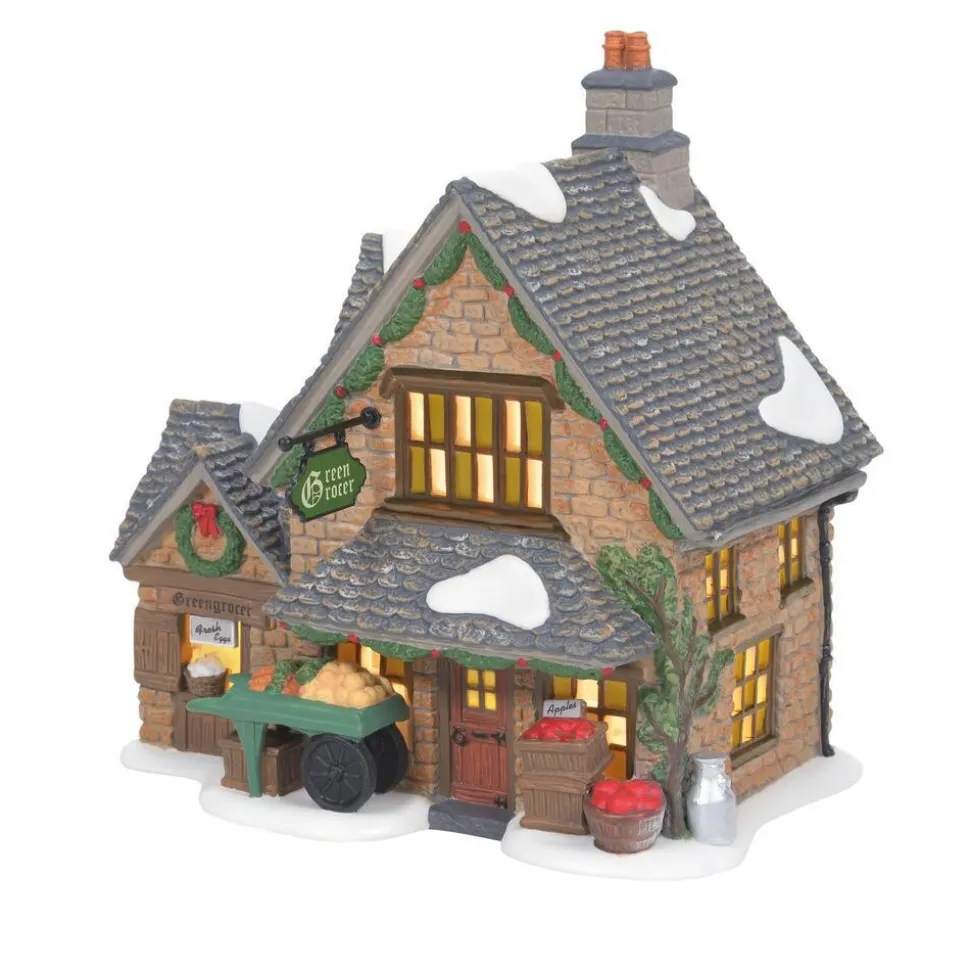Dv, Cotswold Greengrocer, 6007594, Dickens Village