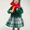 Family With Cardinals Girl, Byers Choice, 111G