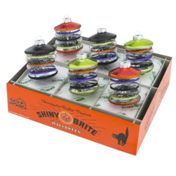 Halloween 6 Piece Lanterns With Tinsel