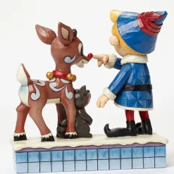 Hermey Touching Rudolphs Nose