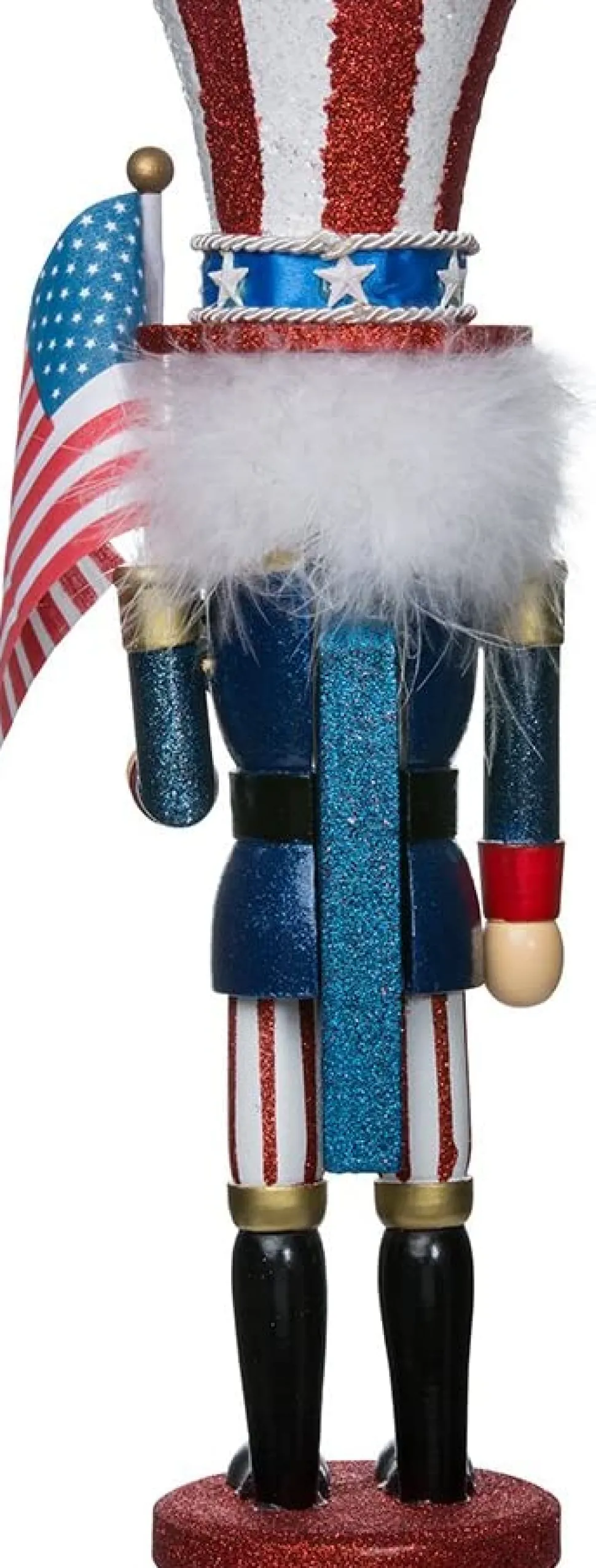 Hollywood 15" Wooden Uncle Sam Nutcracker, C6059, Kurt Adler