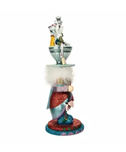 Hollywood Aiw Nutcrackers™ Alice Teacup Hat Nutcracker, Ha0622, Kurt Adler