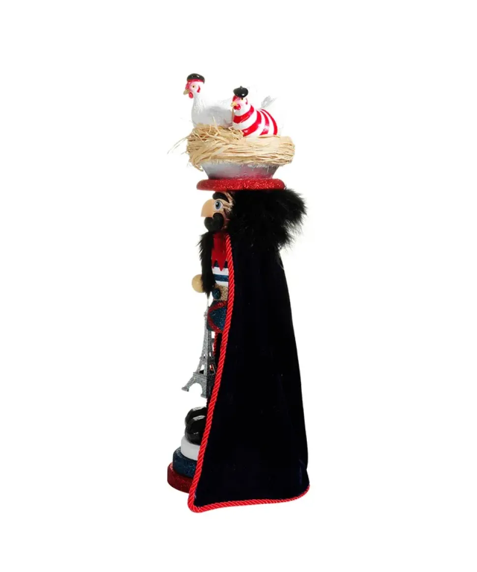 Hollywood Nutcrackers™ Three French Hens Nutcracker, Ha0465, Hollywood, Kurt Adler