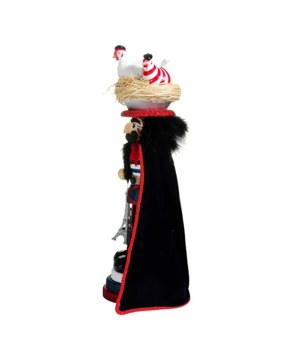 Hollywood Nutcrackers™ Three French Hens Nutcracker, Ha0465, Hollywood, Kurt Adler