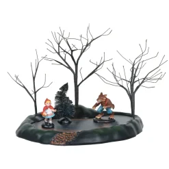 Hv, Animated Little Red Riding Hood, 6005553, Halloween Village