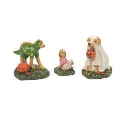 Hv, Family Halloween Pups St/3, 6012287, Halloween Village