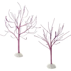 Hv, Purple Sparkle Bb Tree, St/2 Tree, 4054269, Halloween Village