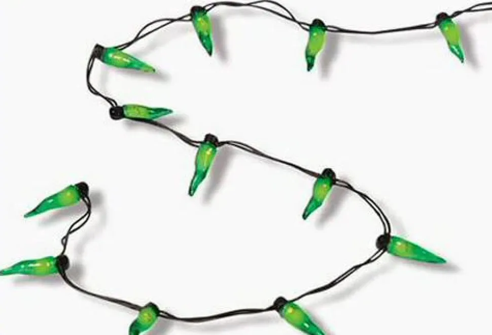 Hv, String Of 12 Oozing Slime Lights, 810799, Halloween Village