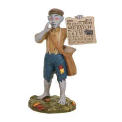 Hv, Bad News Paperboy, 6003229, Halloween Village