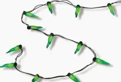 Hv, String Of 12 Oozing Slime Lights, 810799, Halloween Village